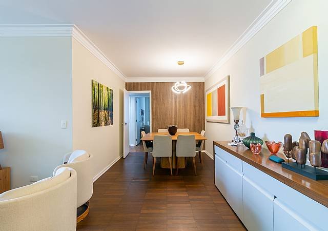 Foto 8 de Apartamento 130m² com 3 quartos à venda no Jardim Paulista perto do Ibirapuera, R$ 1.650.000,00